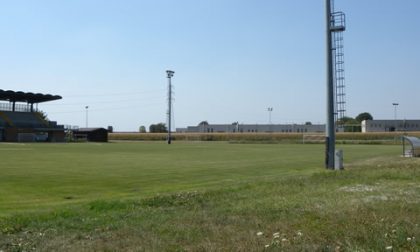 Nuovi fari a led allo stadio di Robbiate