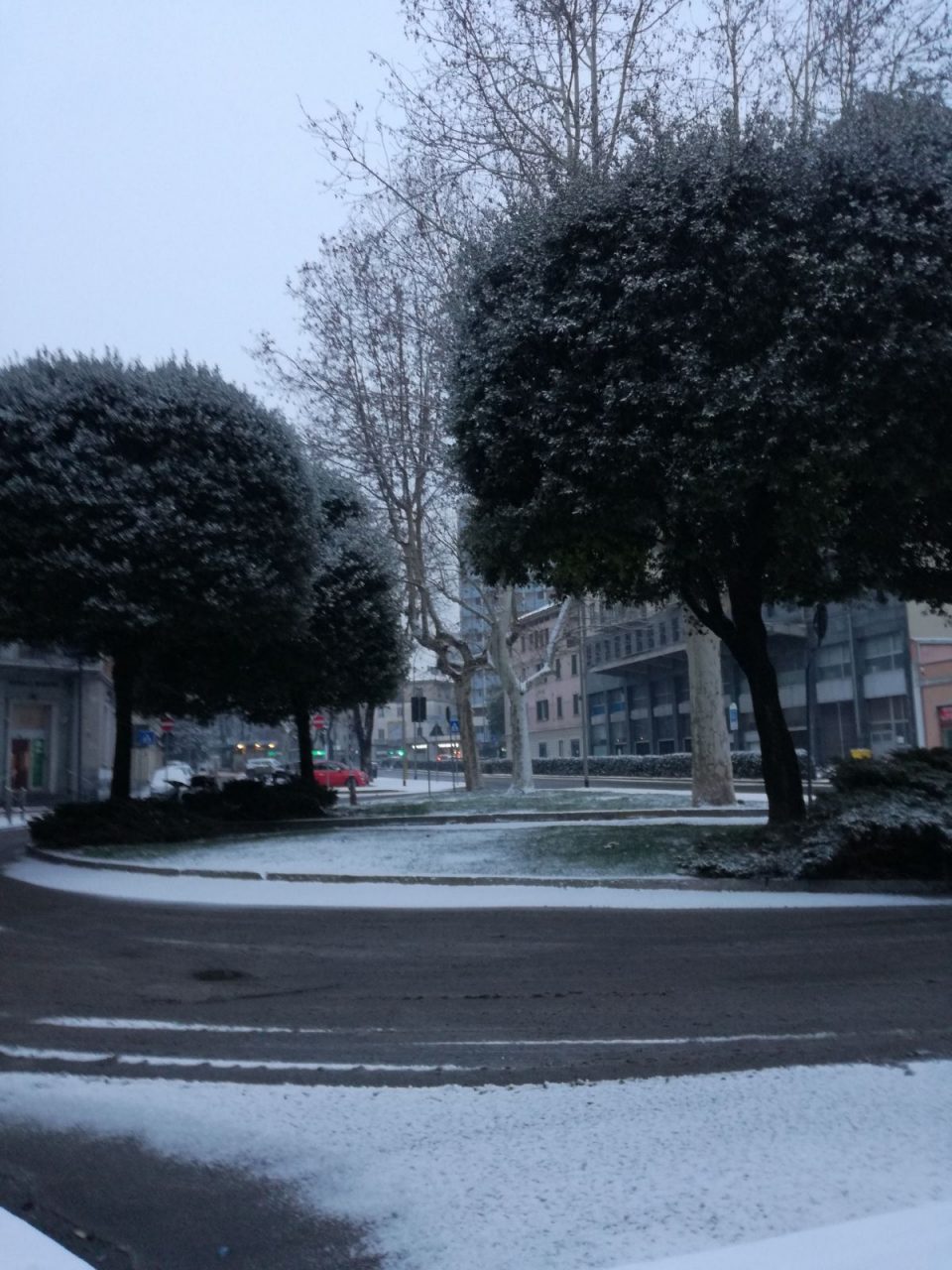Big Snow è arrivato: città imbiancata e qualche disagio  FOTO E PREVISIONI