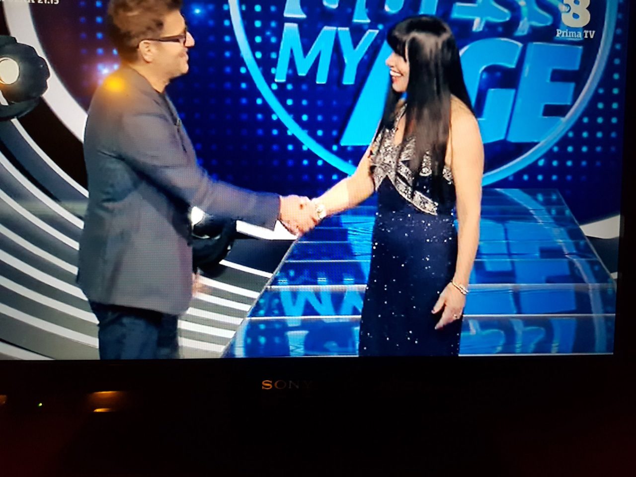 Fiorenza Ravasio ieri sera a Guess my age FOTO