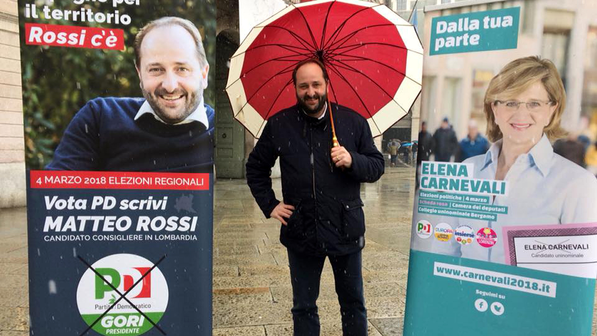 Grande escluso il presidente della Provincia di Bergamo Matteo Rossi | Elezioni regionali 2018