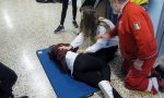 Studenti a lezione di primo soccorso FOTO