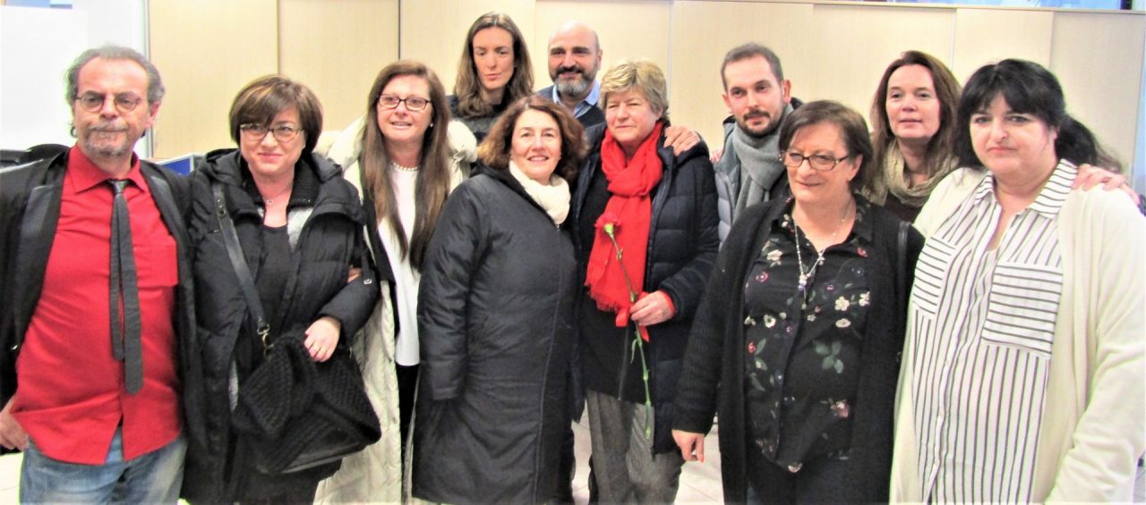 Susanna Camusso inaugura la nuova sede della Cgil Merate VIDEO