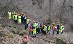 Protezione civile e alunni uniti per recuperare i sentieri FOTO