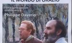 Philippe Daverio all'inaugurazione della mostra di Gaetano Orazio