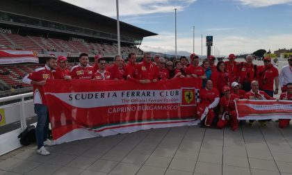 Il Ferrari Club di Caprino porta fortuna alla Rossa di Maranello FOTO
