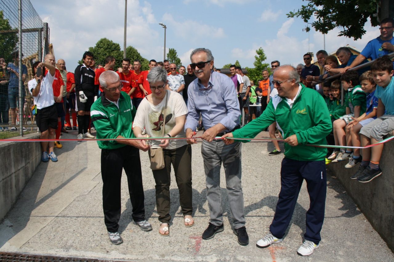 Addio Emiliano Mondonico, nel 2015 inaugurò il nuovo campo di calcio dell’oratorio di Pagnano