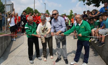 Addio Emiliano Mondonico, nel 2015 inaugurò il nuovo campo di calcio dell'oratorio di Pagnano
