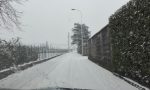 Disagi neve a Brivio nonostante l'allerta meteo FOTO