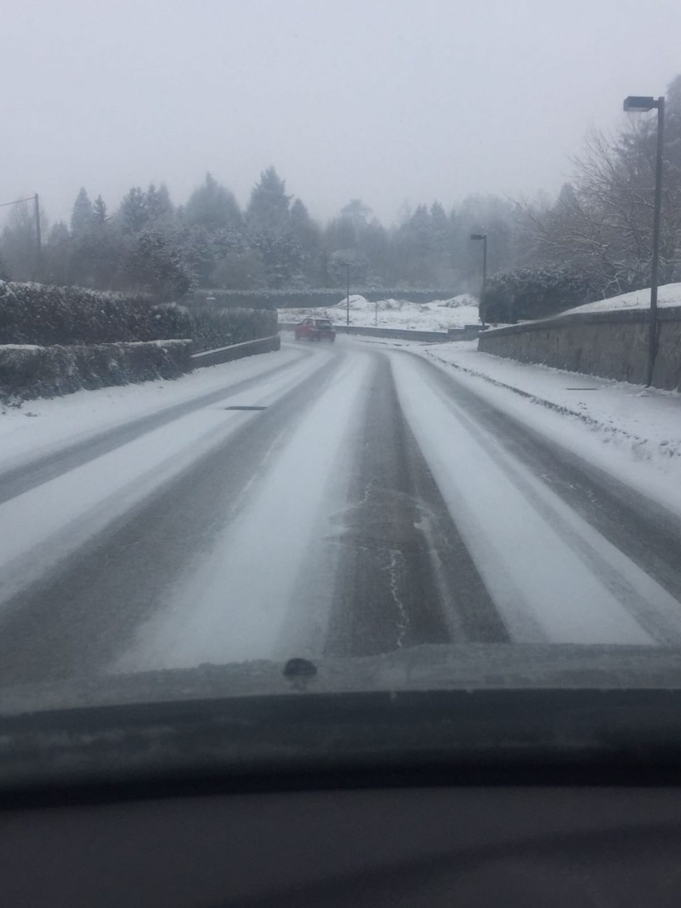 Neve a Merate ecco la situazione di strade e marciapiedi FOTO