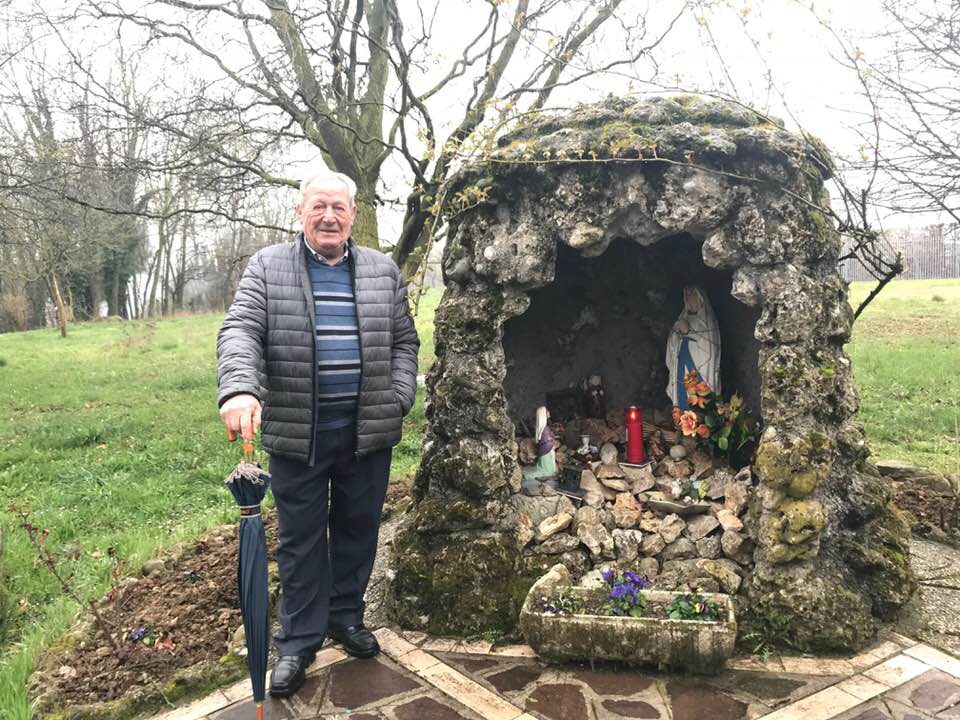 Celestino il guardiano buono del parco di Terno d’Isola VIDEO