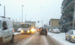 Gelicidio annunciato, ma la Statale si blocca per neve FOTO