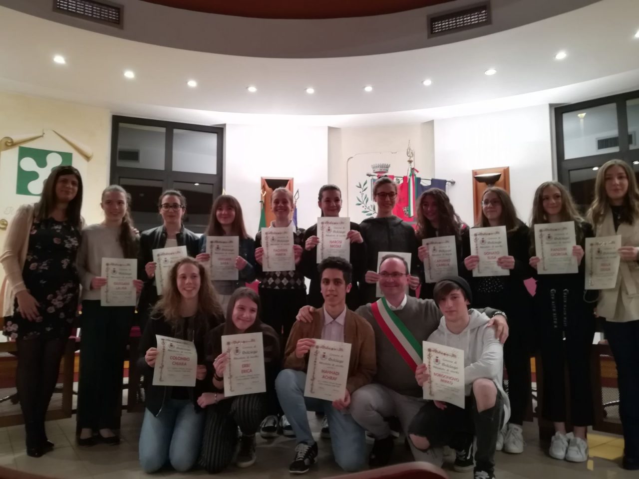 Borse di studio consegnate a 14 studenti FOTO