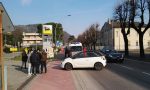 Ciclista investito a Cisano Bergamasco FOTO