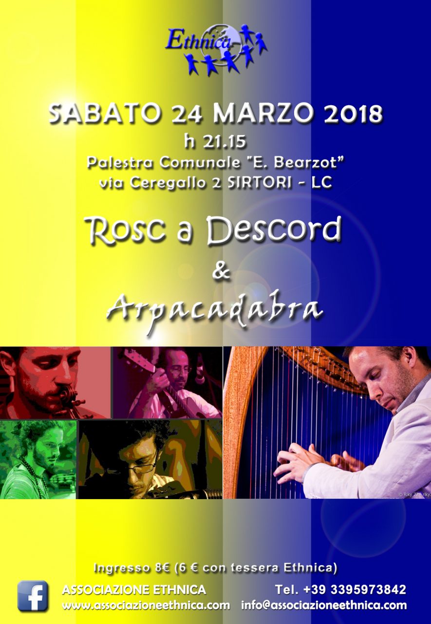 Ethnica nuovo concerto alla palestra comunale di Sirtori