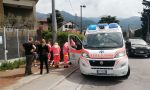 Cade dalla bici, soccorso ciclista