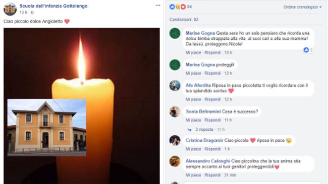 Bimba morta per otite: aveva solo quattro anni