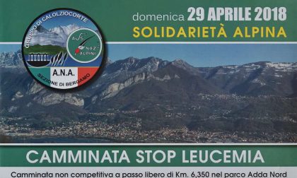 Il 29 aprile la Camminata Stop Leucemia con gli Alpini di Calolziocorte