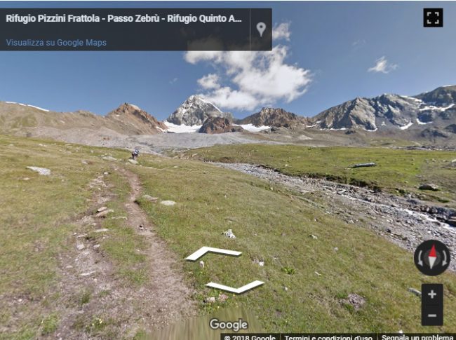 I sentieri della Valtellina ora su Google Street View