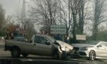 Incidente frontale tra Pontida e Villa d'Adda FOTO