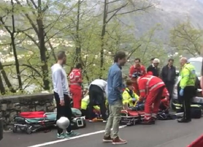 Incidente a Brienno ferito un bambino VIDEO