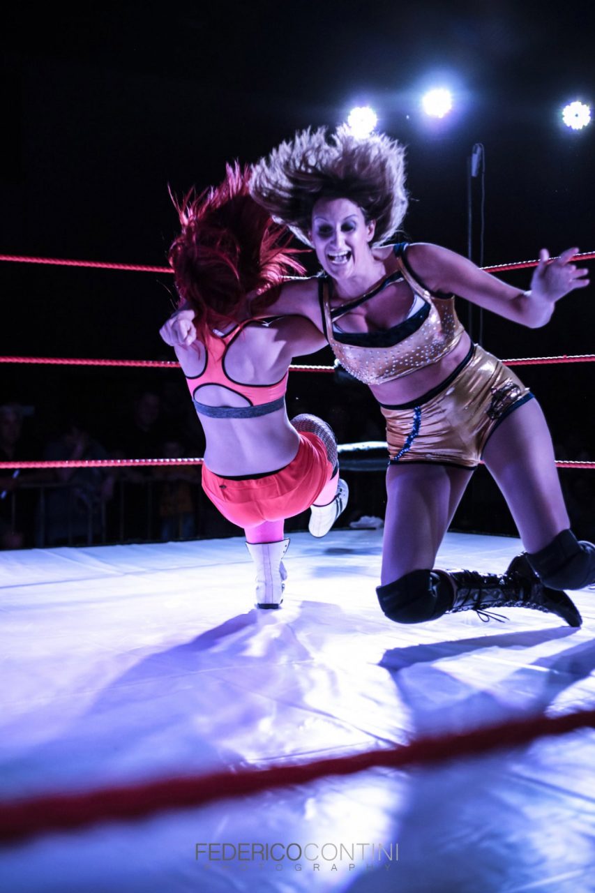 Wrestling a Calusco spettacolo sabato sera