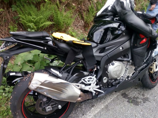 Schianto a Galbiate: stabili le condizioni del motociclista