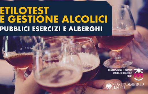 Troppo alcol: campagna di Confcommercio Lecco