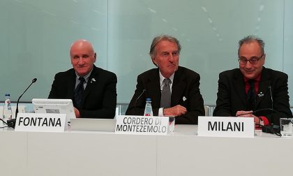 Montezemolo a Lecco svela i risultati della Maratona Telethon: raccolti oltre 300mila euro FOTO