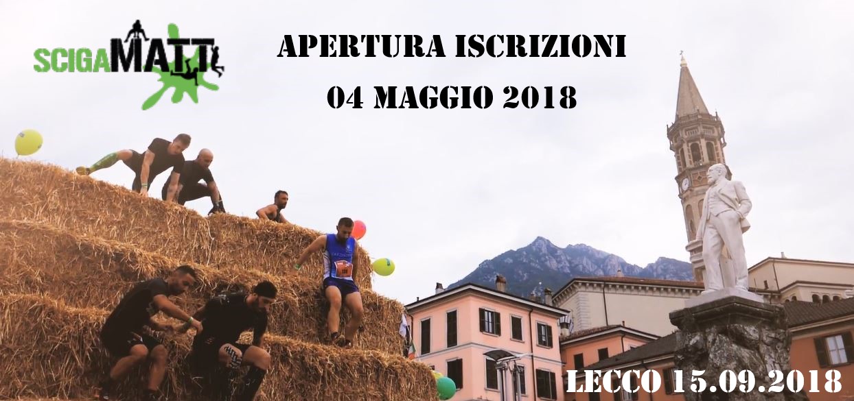 Scigamatt 2018: le iscrizioni aprono il 4 maggio