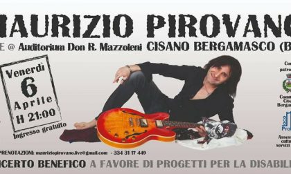 Maurizio Pirovano in concerto per progetti solidali