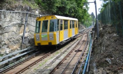 Funicolare Como Brunate chiusa per lavori di manutenzione