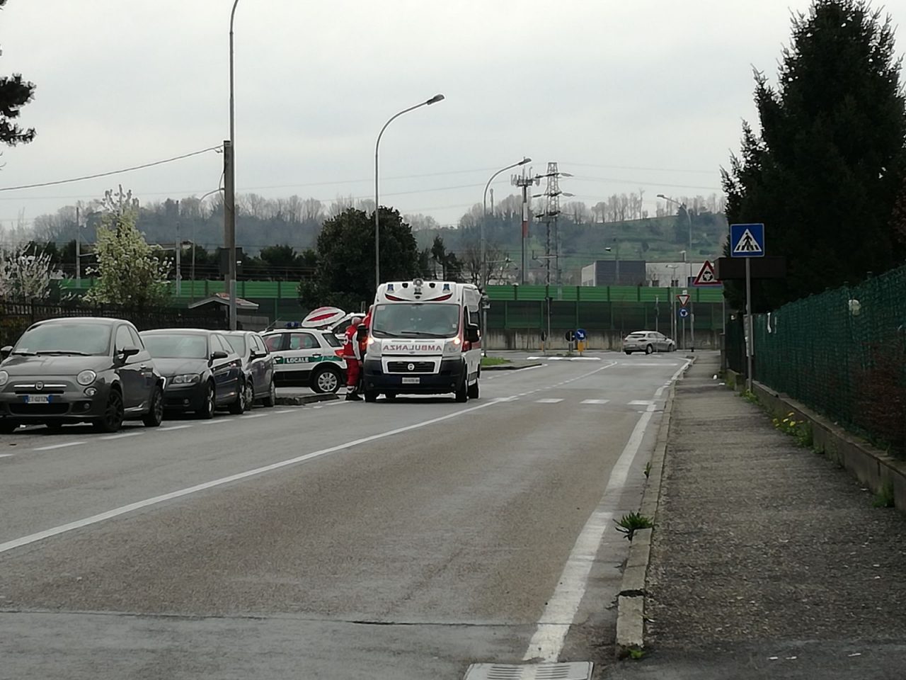 Bambino investito sul posto i soccorsi