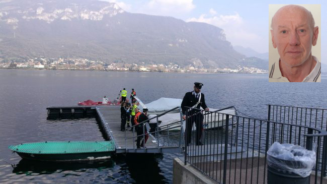 E’ dell’anziano scomparso stamattina il cadavere nel lago