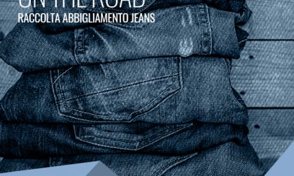 Raccolta jeans al Cag di Merate