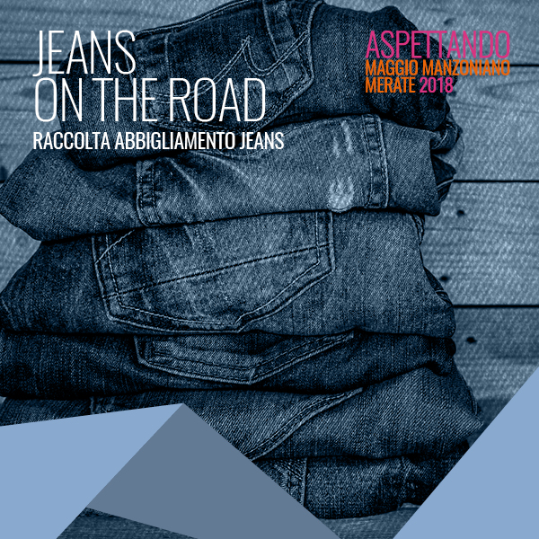 Raccolta jeans al Cag di Merate