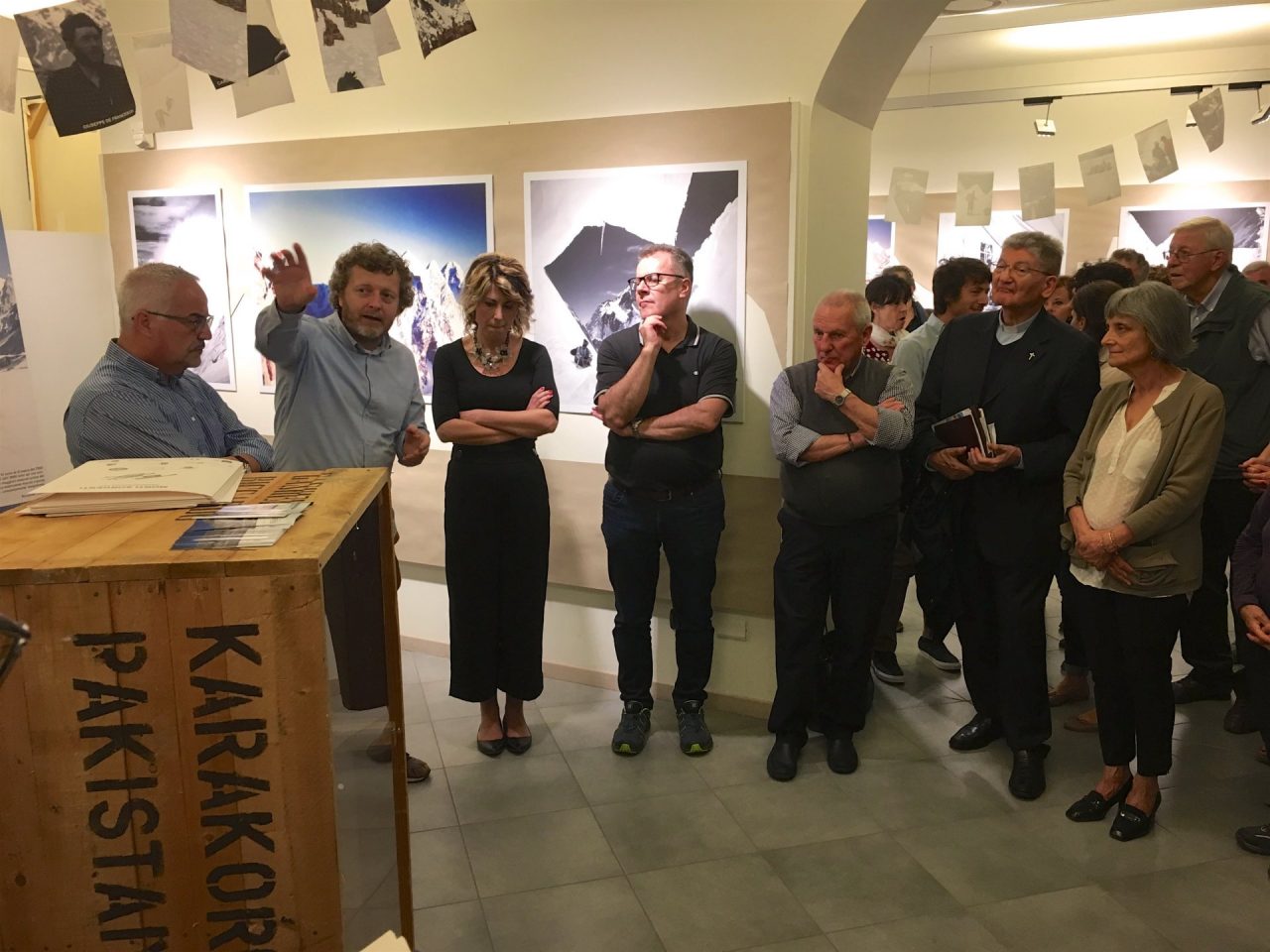 Daniele Bernasconi dei Ragni di Lecco verso il Gasherbrum IV