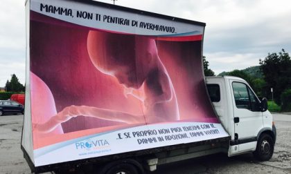 Nel Lecchese campagna choc contro l'aborto