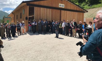 Inaugurata a Visso la stalla realizzata dagli alpini