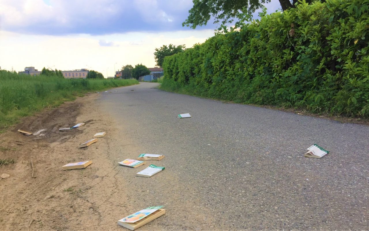 A Novate una romantica via dell’amore… FOTO