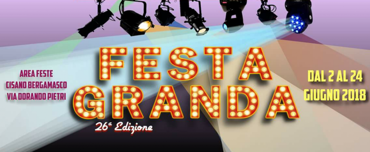 Festa Granda, domenica l’inaugurazione