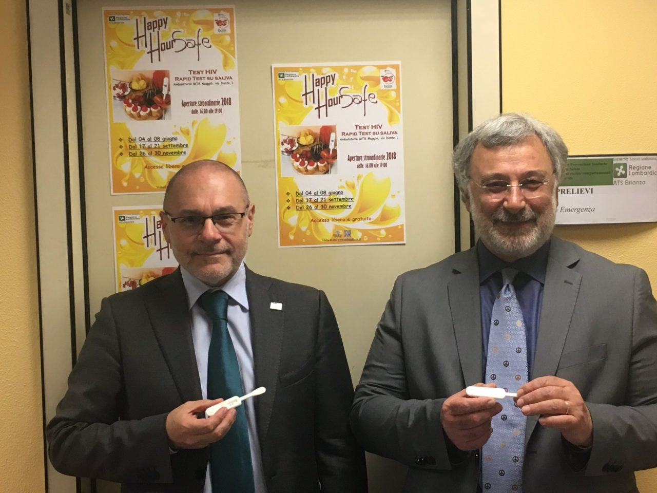 Dare il buon esempio: i dirigenti Ats fanno il test HIV