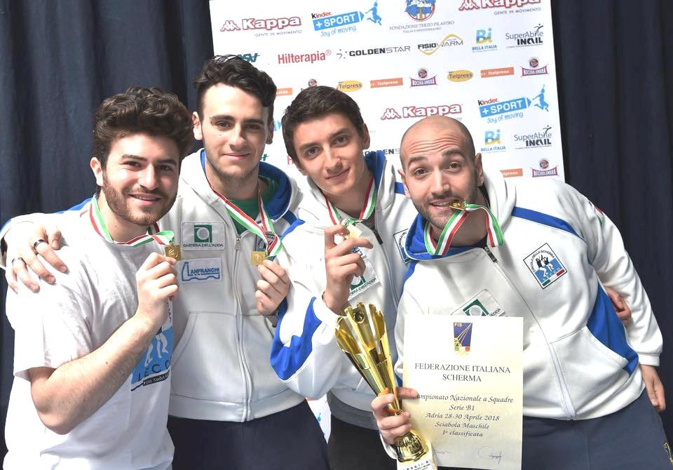 Storica promozione in A2 per il Circolo della Scherma Lecco