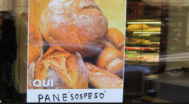 Prosegue anche a giungo e luglio il progetto Pane Sospeso per aiutare i bisognosi