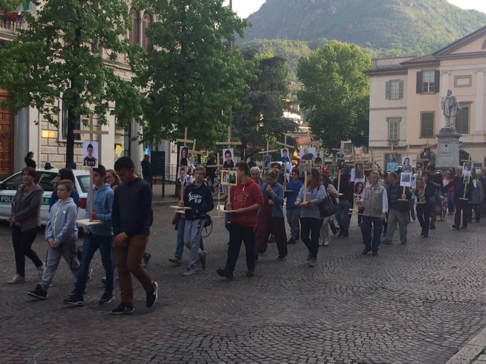 Domani a Lecco omaggio alle vittime della strada