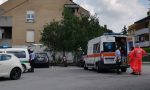 Incidente auto moto sulla Provinciale, centauro in ospedale  VIDEO