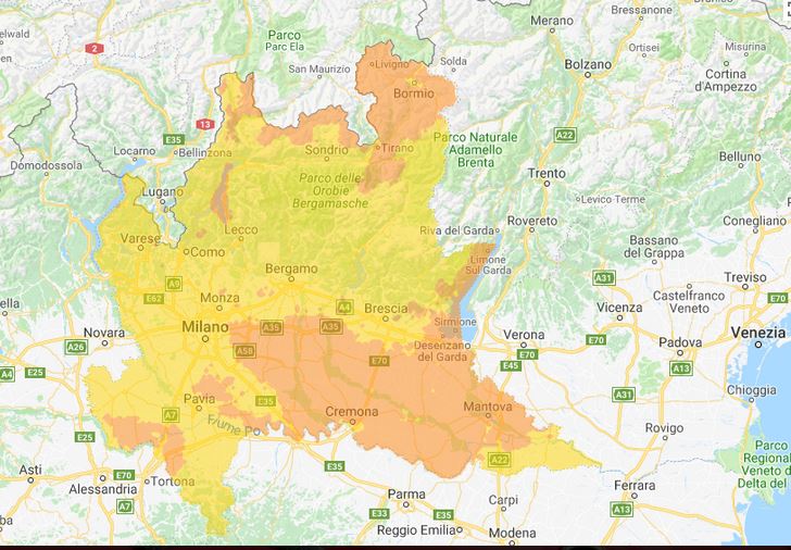 Inquinamento Italia deferita, la situazione di Lecco e Merate