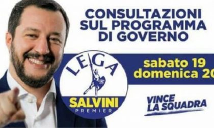 Governo gialloverde: domani e domenica referendum leghista anche nel Lecchese