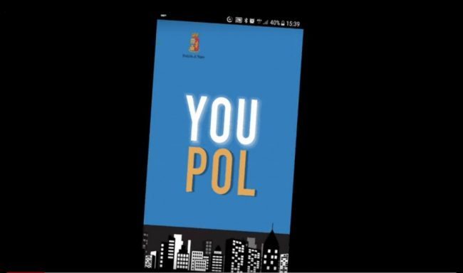 YouPol attiva da oggi la app della Polizia di Stato