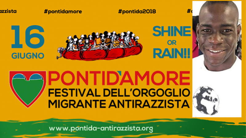 Aquarius migranti: manifestazioni da Como a Brescia, Balotelli su Pontida