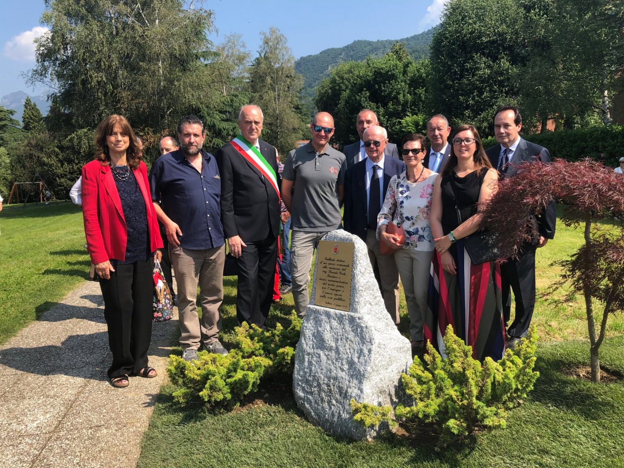 Intitolazione parco alla memoria di Renato Corti VIDEO